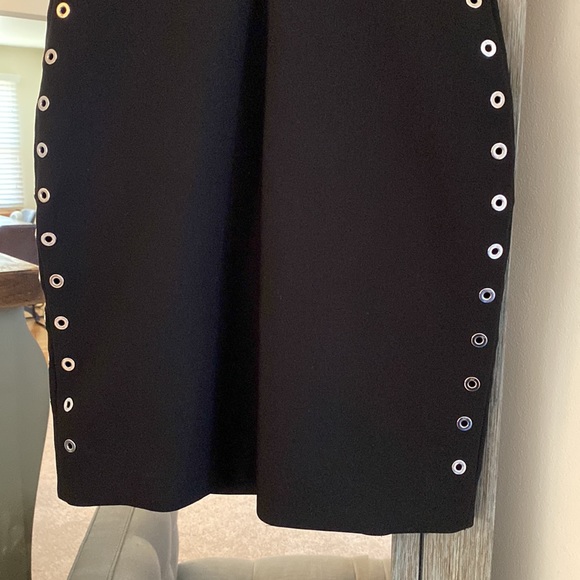 Cinq A Sept, 4, Ava mini dress, grommet lined, high neck, perfect & NWOT!! - Picture 9 of 12